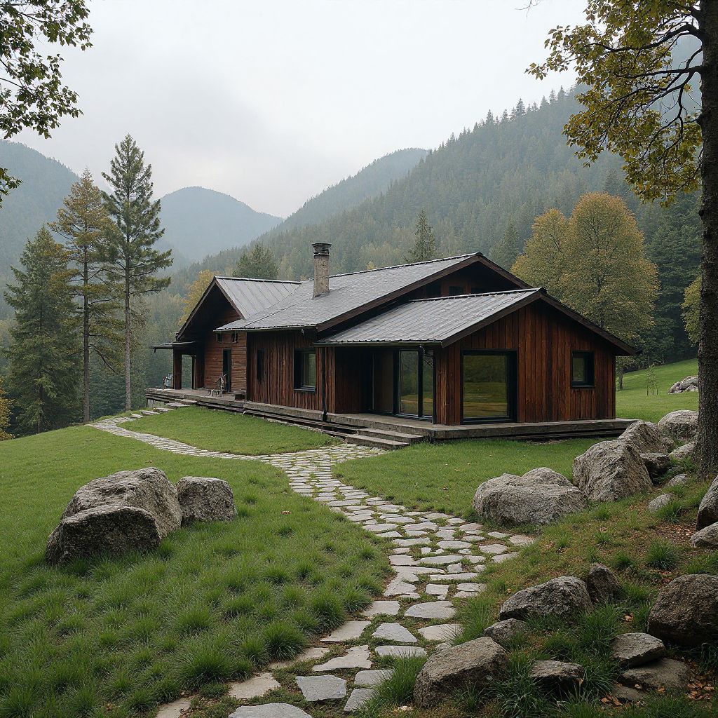 Mountain retreat center in Carpathians